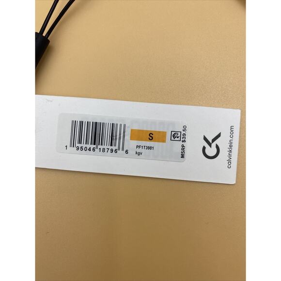 Calvin Klein Performance Logo Print Short Sleeve Women's T-Shirt S NWT White - Picture 4 of 4